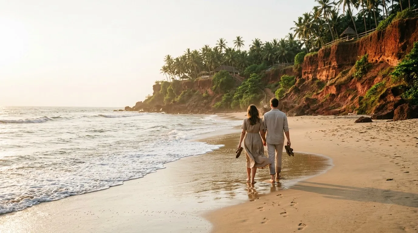 Varkala and Kovalam: A Beach Honeymoon Guide